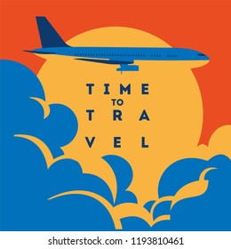 Time to Travel and Summer Holiday poster.