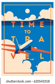 Time to Travel and Summer Holiday poster.