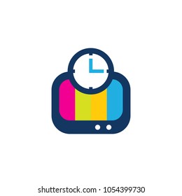 Time Tv Logo Icon Design