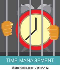 time under control illustration concept