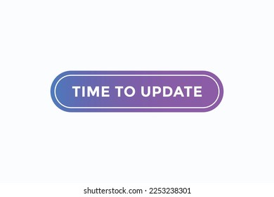 time to update button vectors.sign label speech bubble time to update 
