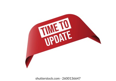 Time to update red ribbon label banner.