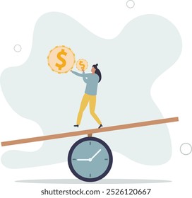 Valor do tempo do dinheiro, soma de dinheiro vale mais agora no momento atual do que o futuro, inflação ou custo de ganho, valor depende do projeto time.flat com as pessoas.