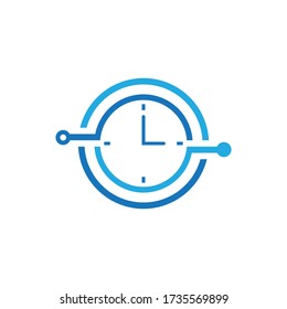 Time vector icon , 24 Hour icon vector illustration design template