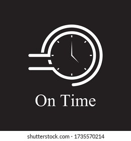 Icono de vector de tiempo , plantilla de diseño de ilustración de vectores de iconos de 24 horas