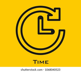 Time vector icon