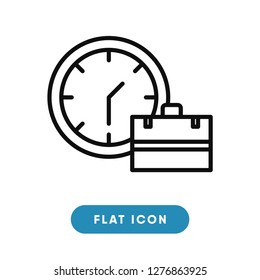 Time vector icon