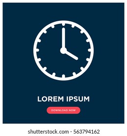 Time vector icon
