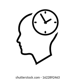 Time vector icon. Clock illustration symbol. calendar sign.