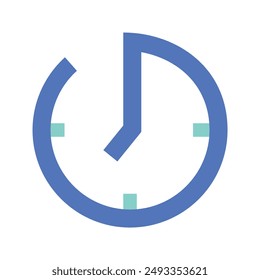 time Vector icon eps file