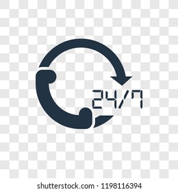 Time vector icon isolated on transparent background, Time transparency logo concept