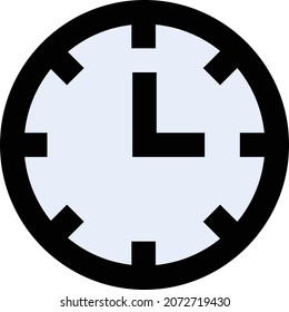 ilustración de vector de tiempo aislada en un fondo transparente. iconos vectoriales de almacenamiento para el concepto o gráficos web.
