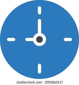 time vector illustration isolated on a transparent background. glyph vector icons for concept or web graphics.