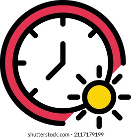 Time Vector illustration on a transparent background.Premium quality symmbols.Stroke vector icon for concept and graphic design.