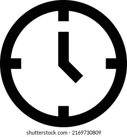 Time Vector illustration on a transparent background.Premium quality symmbols.Stroke vector icons for concept and graphic design.