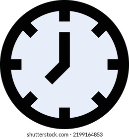 TIme Vector illustration on a transparent background.Premium quality symmbols.Stroke vector icons for concept and graphic design.