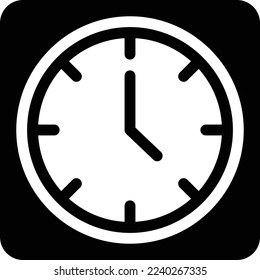 Time Vector illustration on a transparent background. Premium quality symmbols. Glyphs vector icons for concept and graphic design.