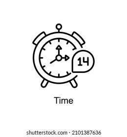 Time Vector line icons for your digital or print projects.