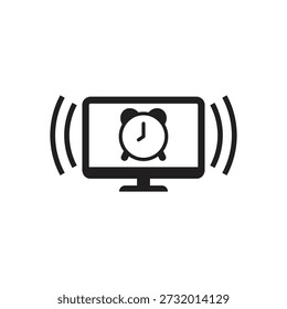Time wake up alert and management symbol display
