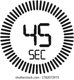 time watch second icon symbol