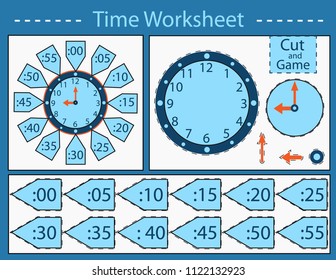 3,081 Time worksheet Images, Stock Photos & Vectors | Shutterstock