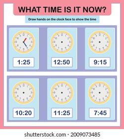 Time worksheet practice print page