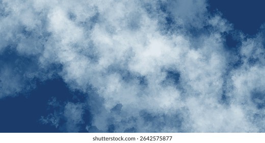 O fascínio intemporal de nuvens suaves e dispersas criando uma vista tranquila e contemplativa para o céu

