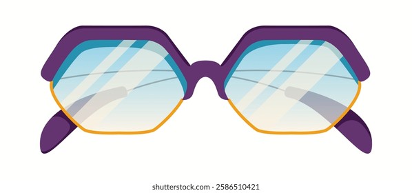 Timeless aviator sunglasses with a blue frame and gradient-tinted lenses. A must-have fashion accessory known for its stylish, adventurous appeal.