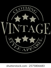 Timeless Charm: Vintage T-Shirt  Step back in time with classic designs that bring retro flair to modern fashion. Perfect for those who love the nostalgia of vintage style with a contemporary twist