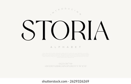 Timeless and classy serif font for elegant branding, editorials, and minimal design projects
