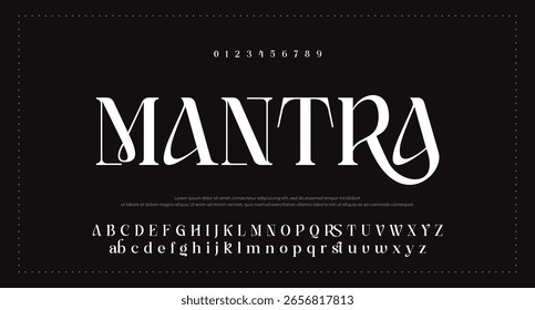Timeless and classy serif font for elegant branding, editorials, and minimal design projects 