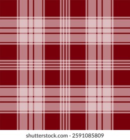 Timeless deep red and white plaid pattern for cozy, rustic designs. Perfect for Christmas, winter decor, and warm textiles.