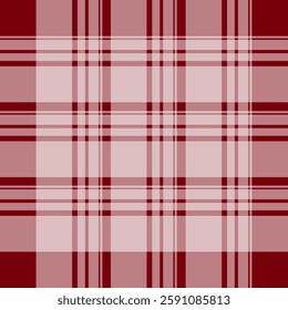 Timeless deep red and white plaid pattern for cozy, rustic designs. Perfect for Christmas, winter decor, and warm textiles.