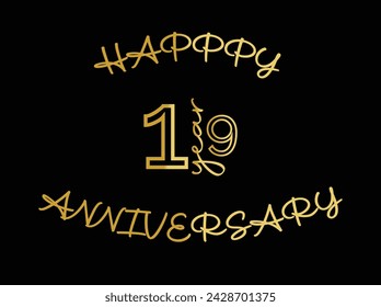 Timeless emblem of love  unity, our anniversary logo celebrates milestones, memories  the journey shared, symbolizing enduring joy and togetherness.