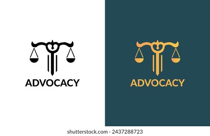 Timeless emblem symbolizing legal integrity, expertise, and reliability in a classic vector illustration logo design.