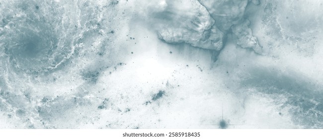 A Timeless Expedition Into the Delicate Beauty of a Grayscale Celestial Dream
