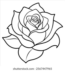 Timeless Floral Line Art Vector Designs for Elegant Creations