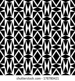 Timeless Geometric Black and White Pattern
