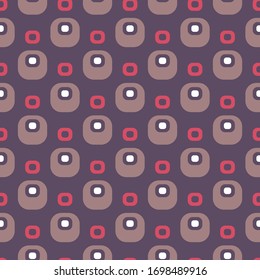 Timeless geometric design. Colorful abstract seamless pattern for textile, wallpaper, wrapping paper, prints, surface design, web background or another accent etc.