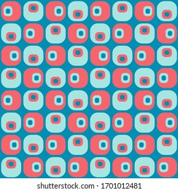 Timeless geometric design. Colorful abstract seamless pattern for textile, wallpaper, wrapping paper, prints, surface design, web background or another accent etc.