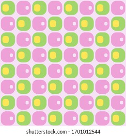 Timeless geometric design. Colorful abstract seamless pattern for textile, wallpaper, wrapping paper, prints, surface design, web background or another accent etc.