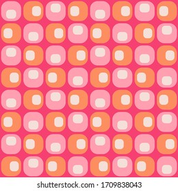 Timeless geometric design. Colorful abstract seamless pattern for textile, wallpaper, wrapping paper, prints, surface design, web background or another accent etc.