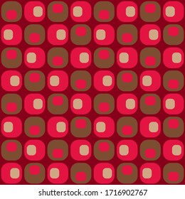 Timeless geometric design. Colorful abstract seamless pattern for textile, wallpaper, wrapping paper, prints, surface design, web background or another accent etc.