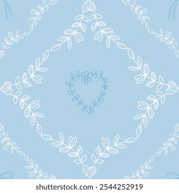 Timeless Nursery, Geometric shapes e Blue,Blue monochrome, whites, Beige colours ,seamless pattern ,prints background