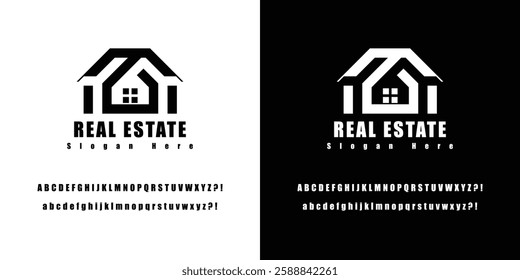 Timeless Real Estate Logo – High-Resolution Vector with Unique Typography