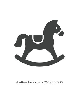 Timeless Rocking Horse Representing Joyful Playful Childhood and Imaginative Adventures