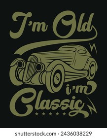 A timeless and stylish t-shirt design that celebrates the vintage vibe