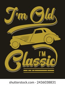 A timeless and stylish t-shirt design that celebrates the vintage vibe