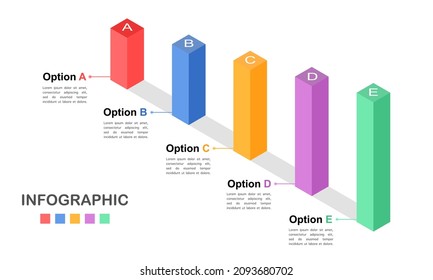 Timeline 5 steps options grow up
