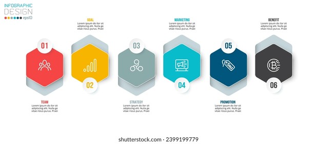 Infografik-Vorlage für Zeitdiagramme.